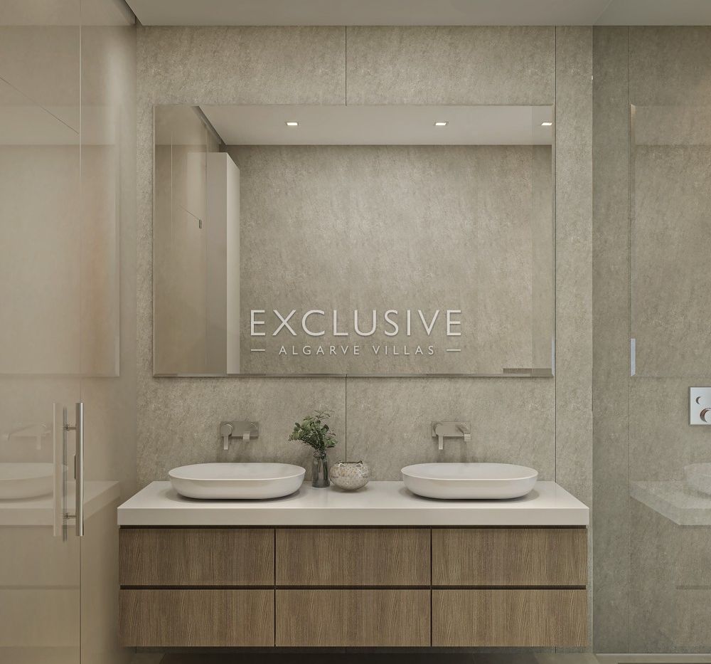 New luxury villa in Carvoeiro, 1 km from beach, modern design, rooftop swimming pool
