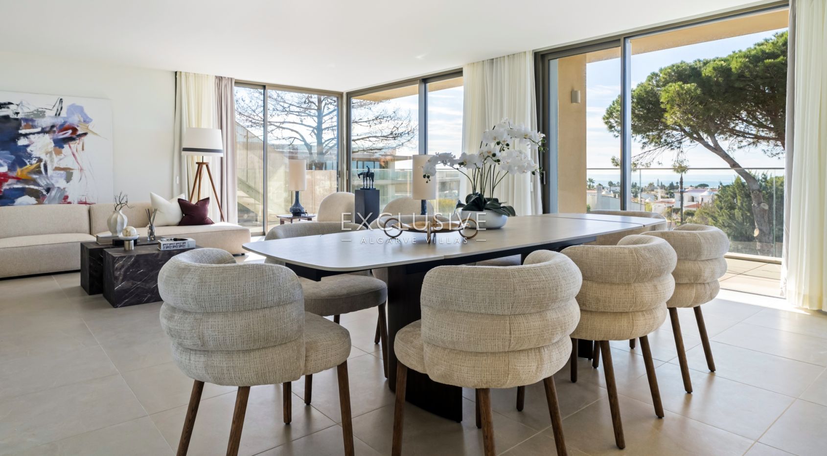 Luxe 4 bed penthouse met zeezicht in Carvoeiro