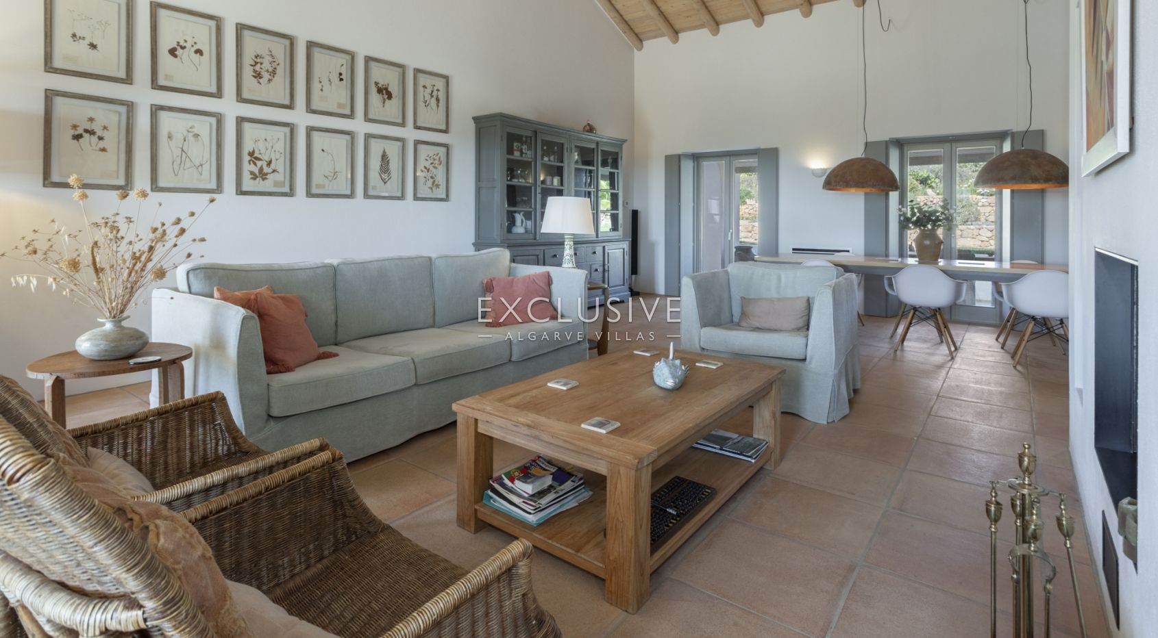 Moradia de campo com design e vista mar em Boliqueime, Algarve