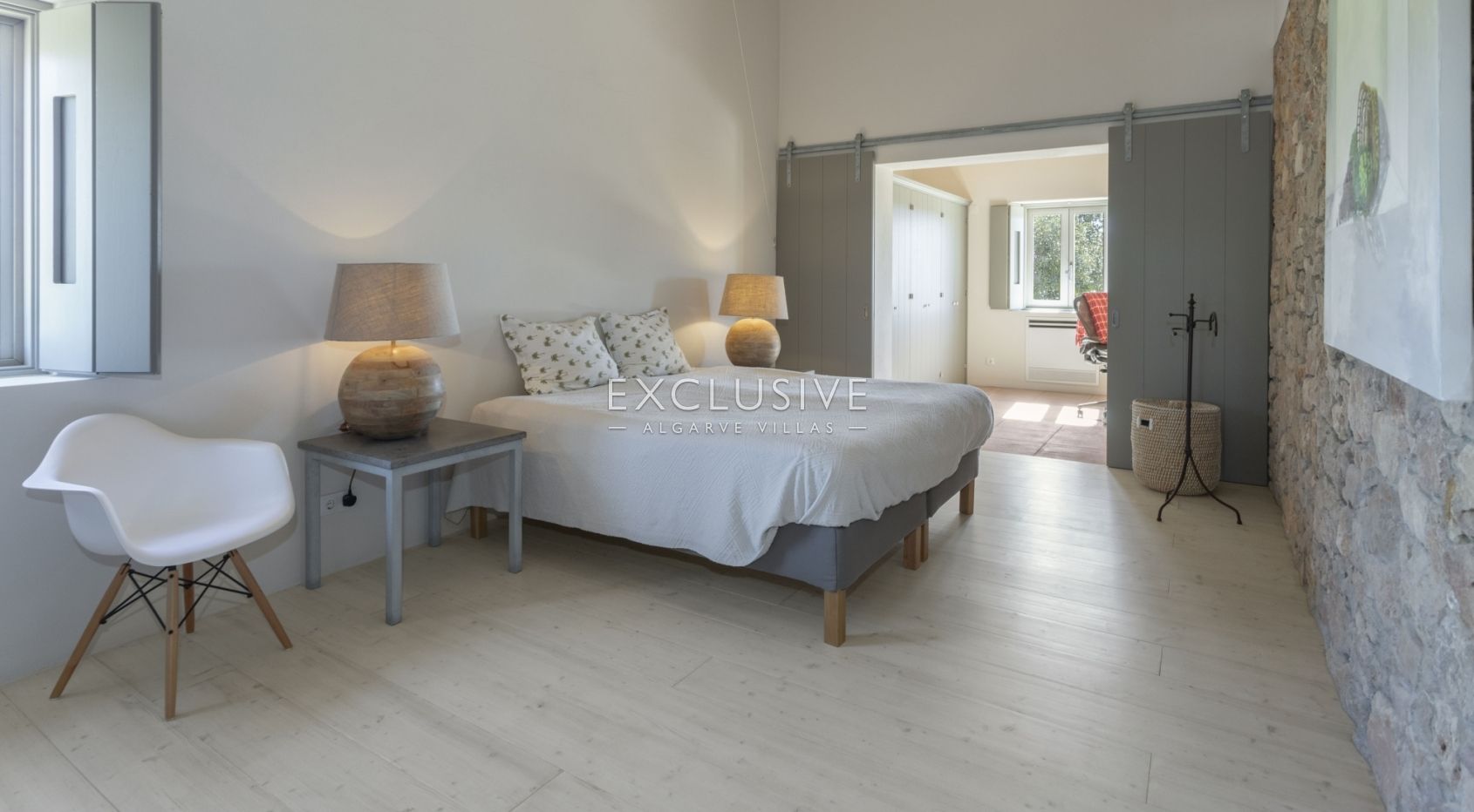 Moradia de campo com design e vista mar em Boliqueime, Algarve