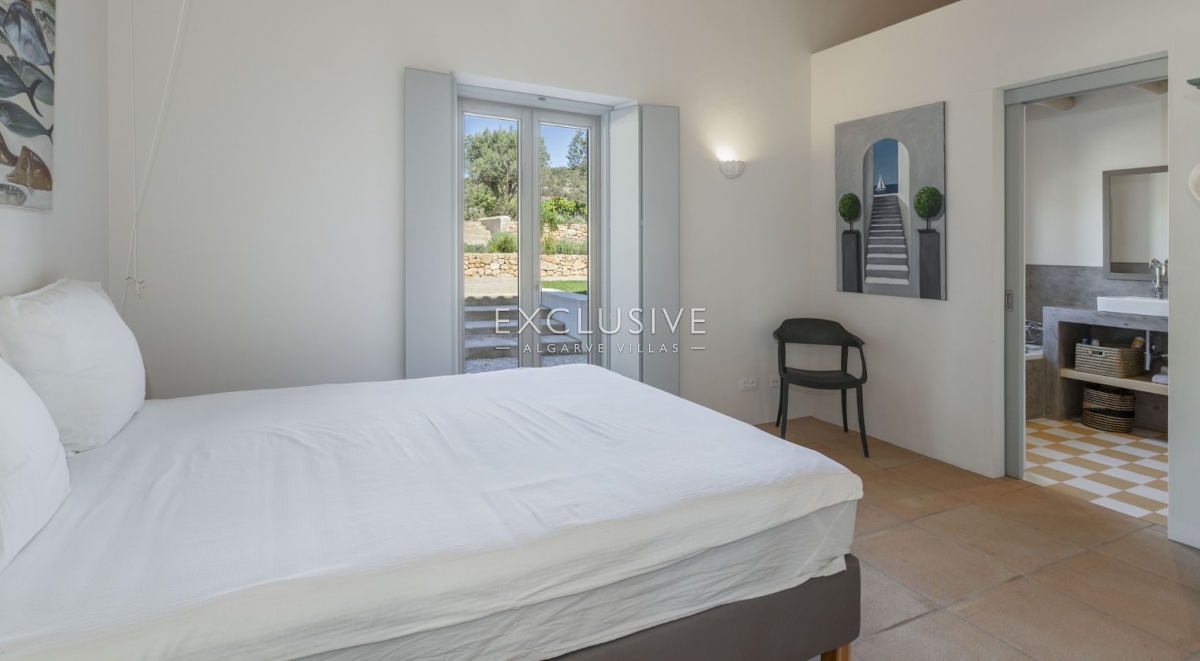 Moradia de campo com design e vista mar em Boliqueime, Algarve