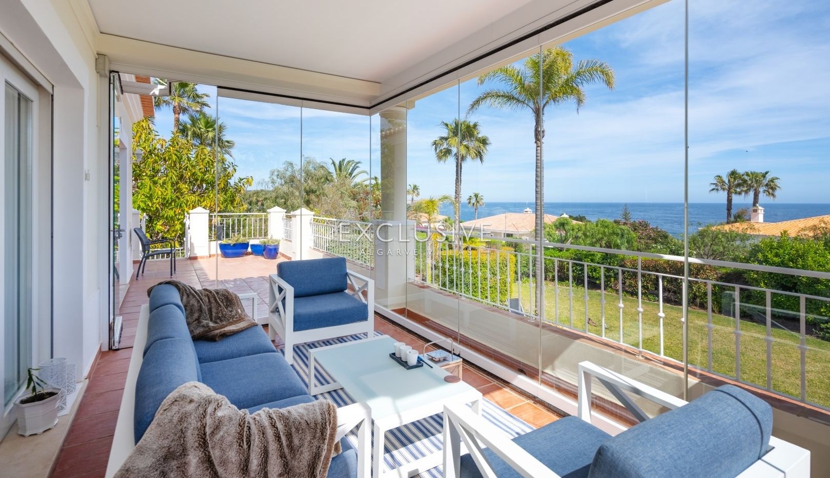 Luxurious Villa with Breathtaking Sea Views in Praia da Luz, Algarve
