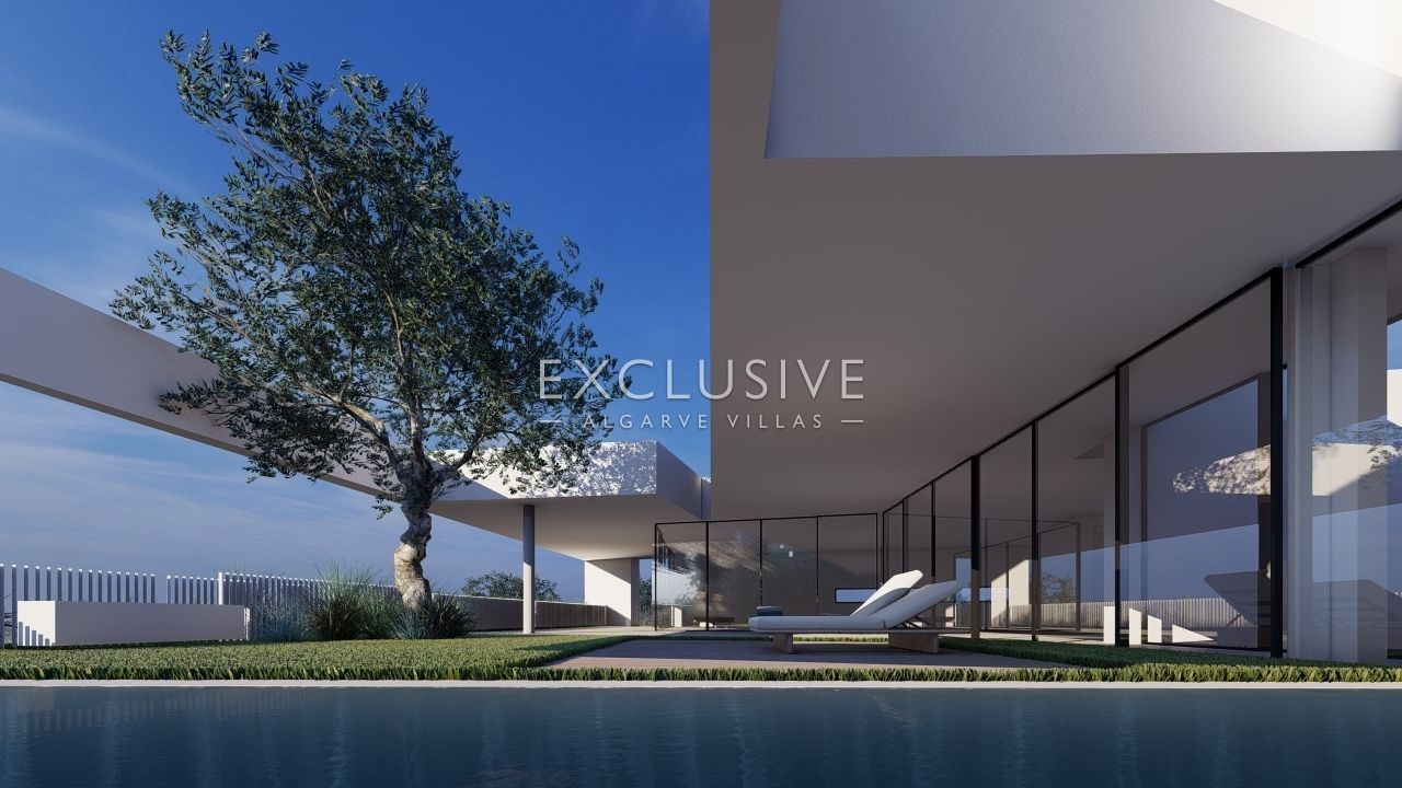Palmares golfcourse resort plot with approved building project by Mario Martins architect