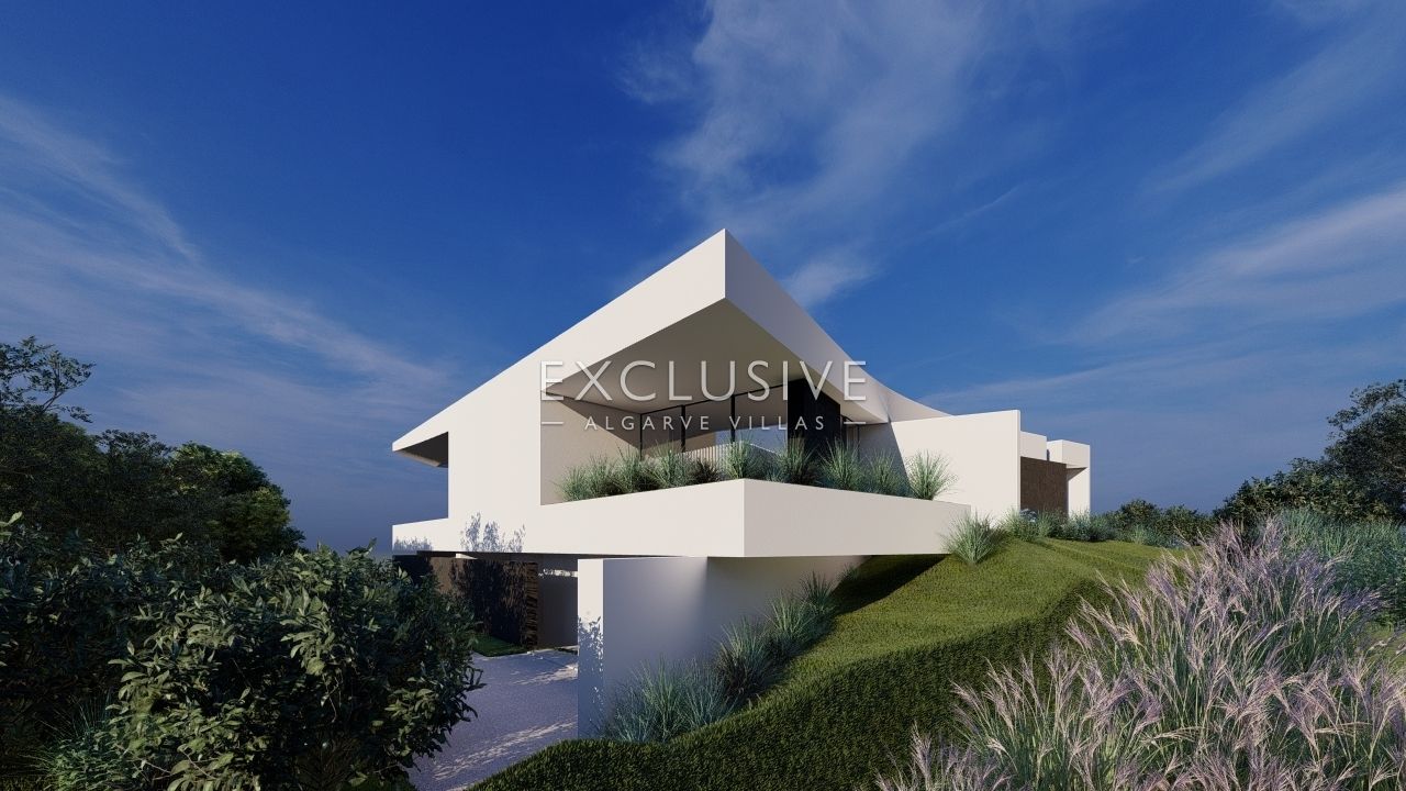 Palmares golfcourse resort plot with approved building project by Mario Martins architect