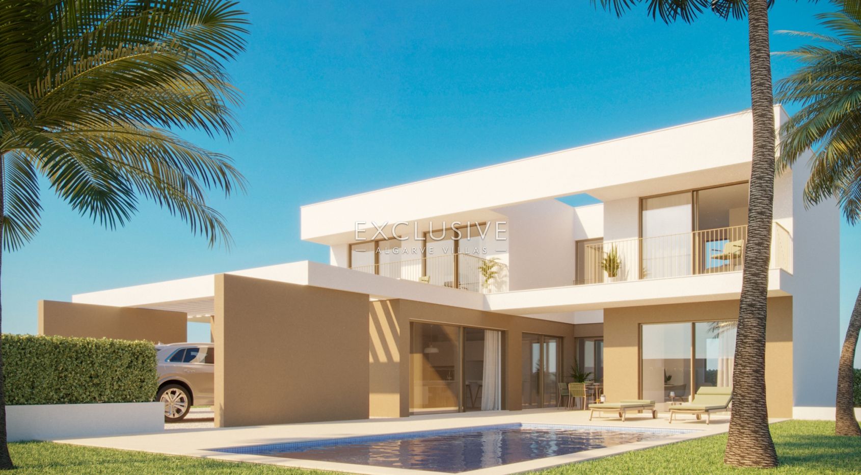 Building plot with approved architects project in Praia da Luz, Lagos, Algarve