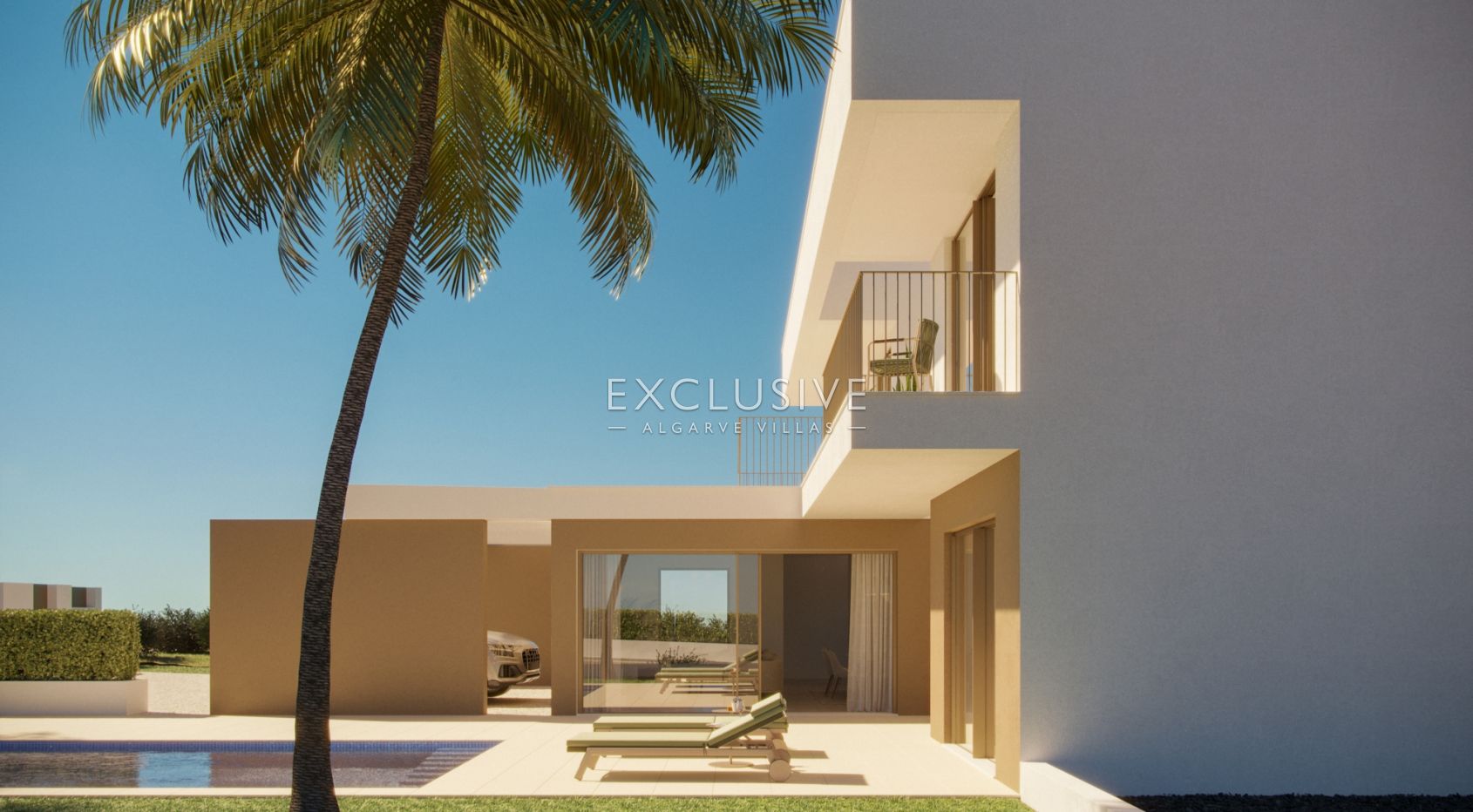 Building plot with approved architects project in Praia da Luz, Lagos, Algarve