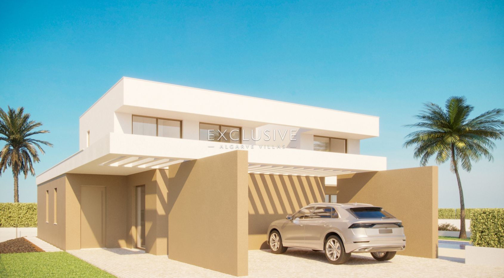 Building plot with approved architects project in Praia da Luz, Lagos, Algarve
