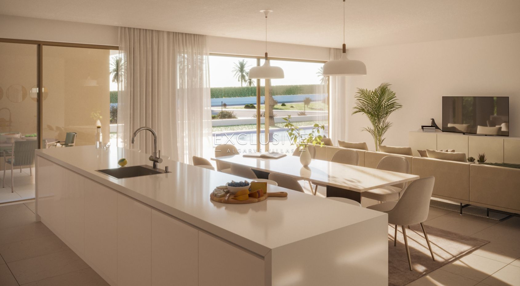 Building plot with approved architects project in Praia da Luz, Lagos, Algarve