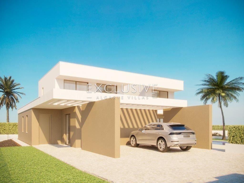 Building plot with approved architects project in Praia da Luz, Lagos, Algarve