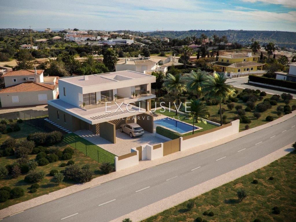 Building plot with approved architects project in Praia da Luz, Lagos, Algarve