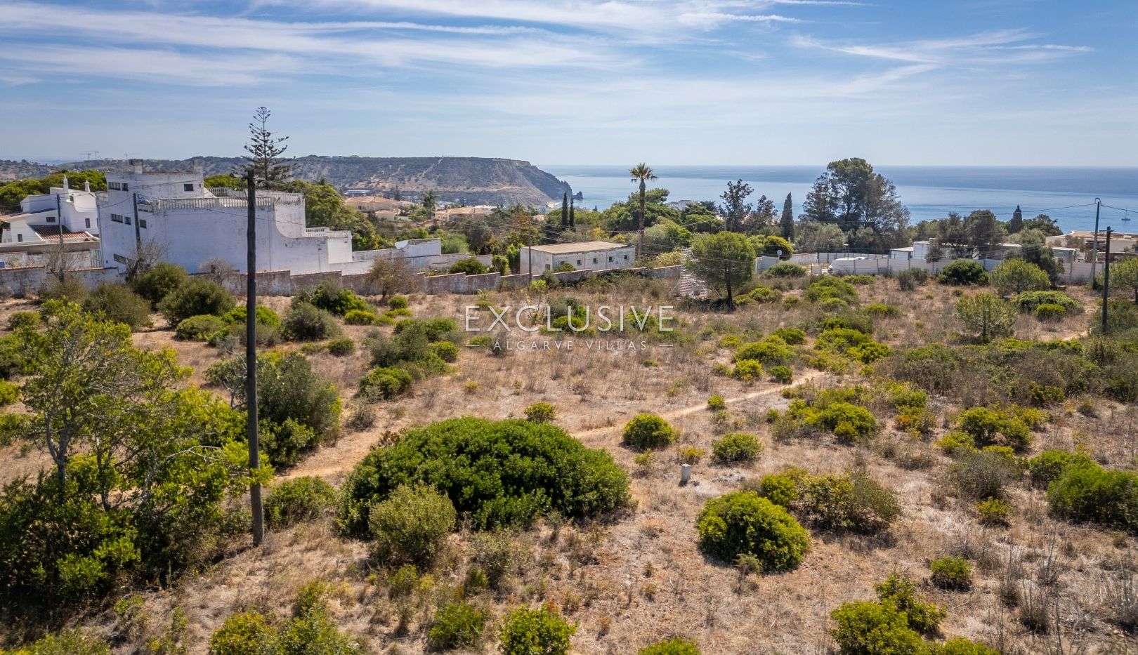 Bouwpercelen met zeezicht in Praia da Luz, Algarve