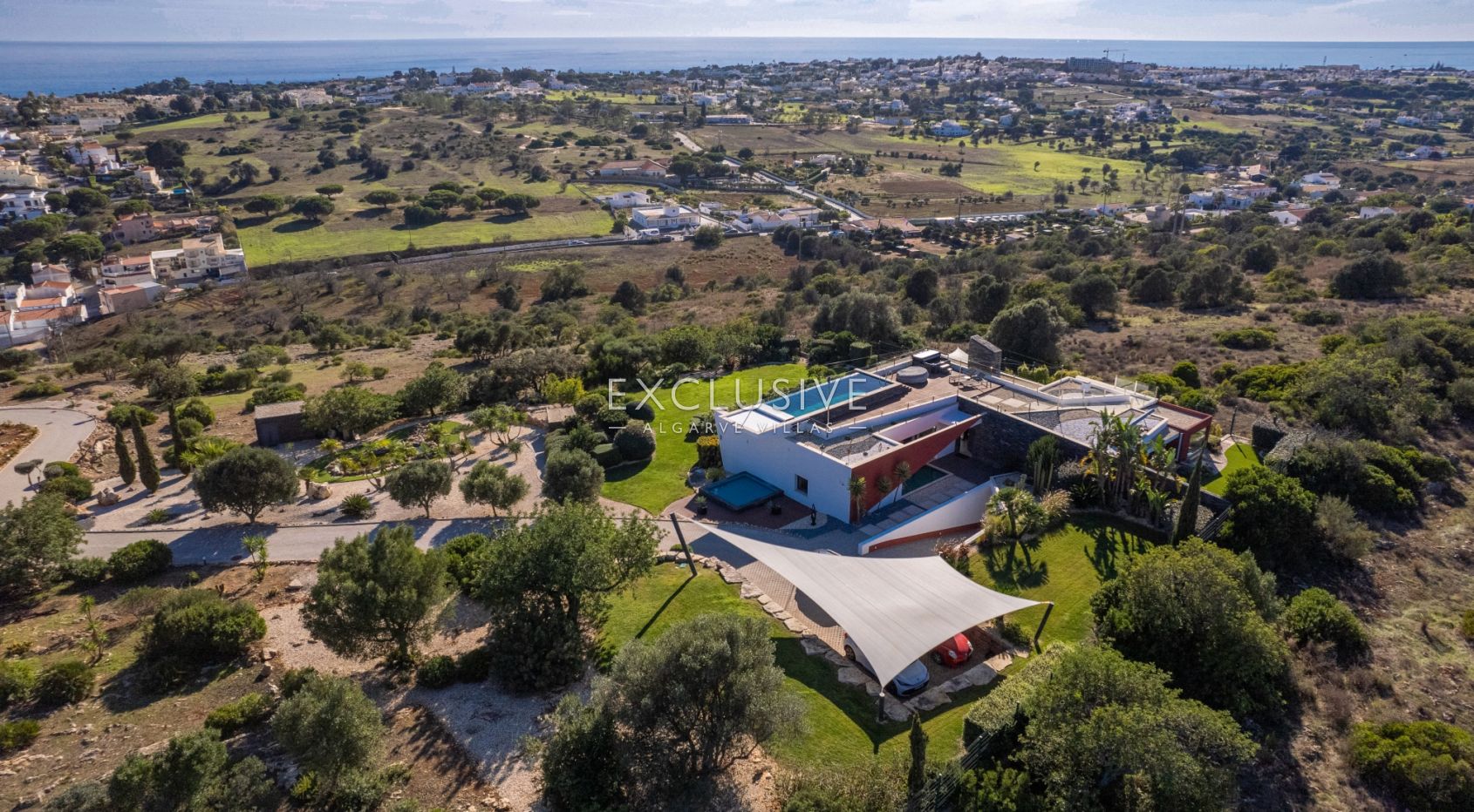 Villa contemporaine avec vue panoramique sur la mer, Albufeira