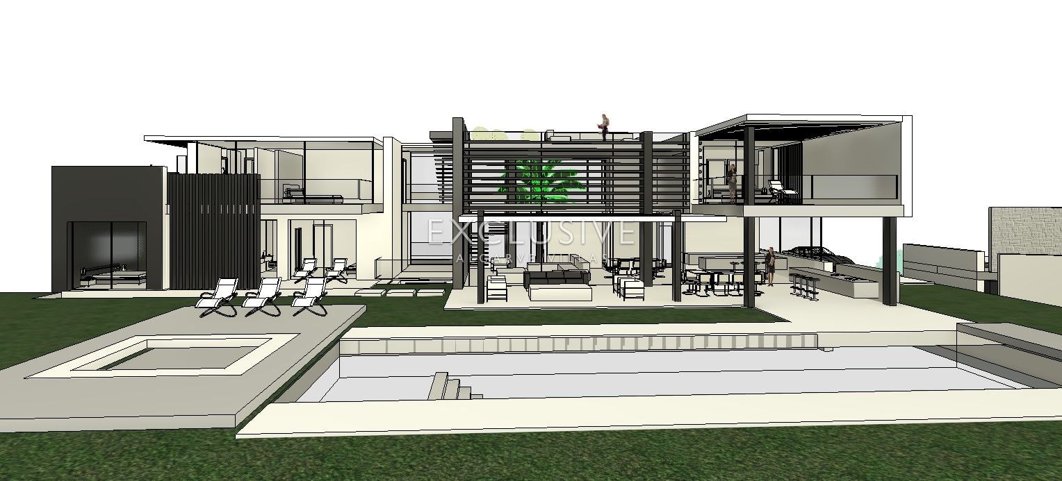 Luxury designer villa 4+1 bedrooms in VilaSol, Algarve