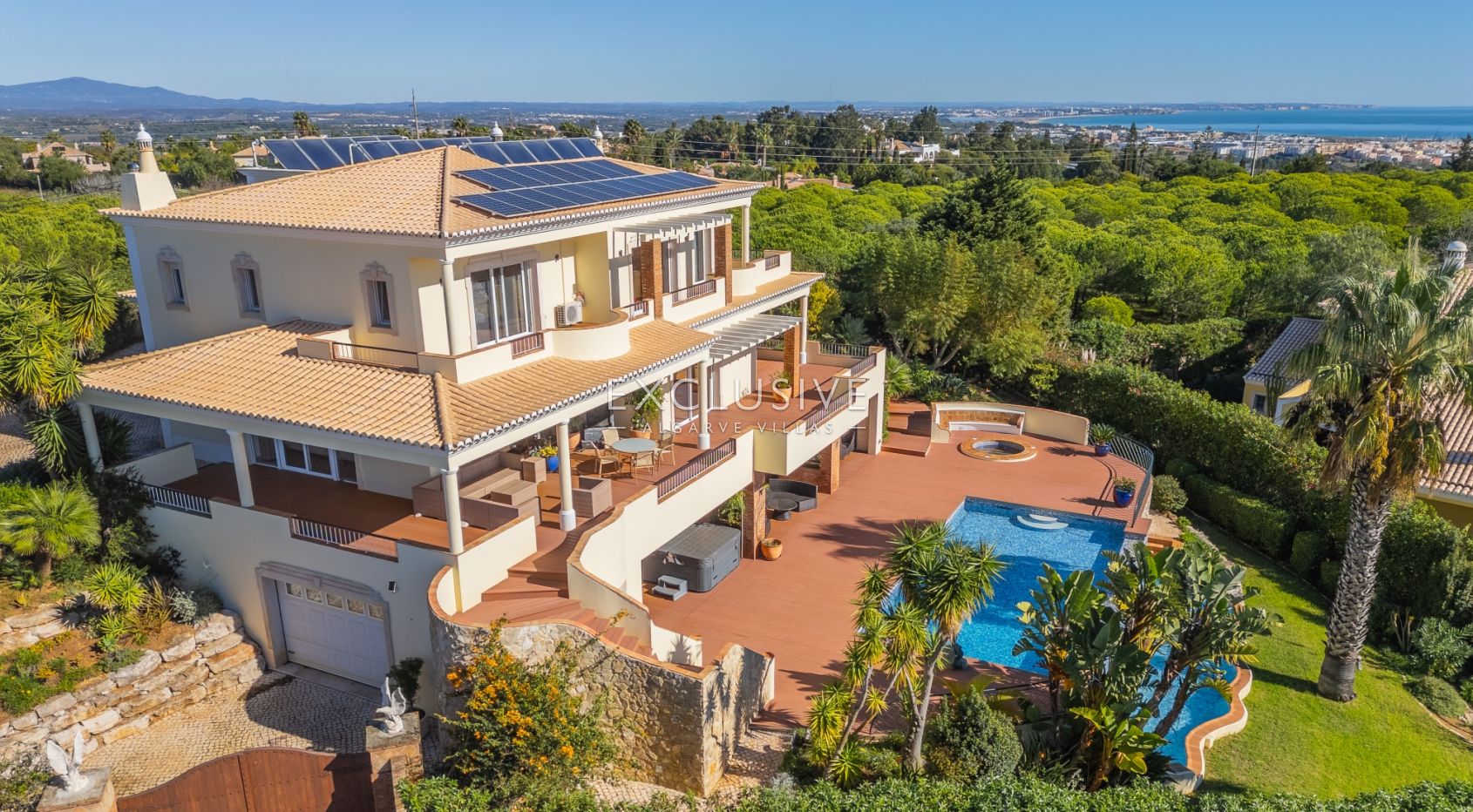 villa de 3 + 2 chambres avec vue imprenable à Lagos, Algarve