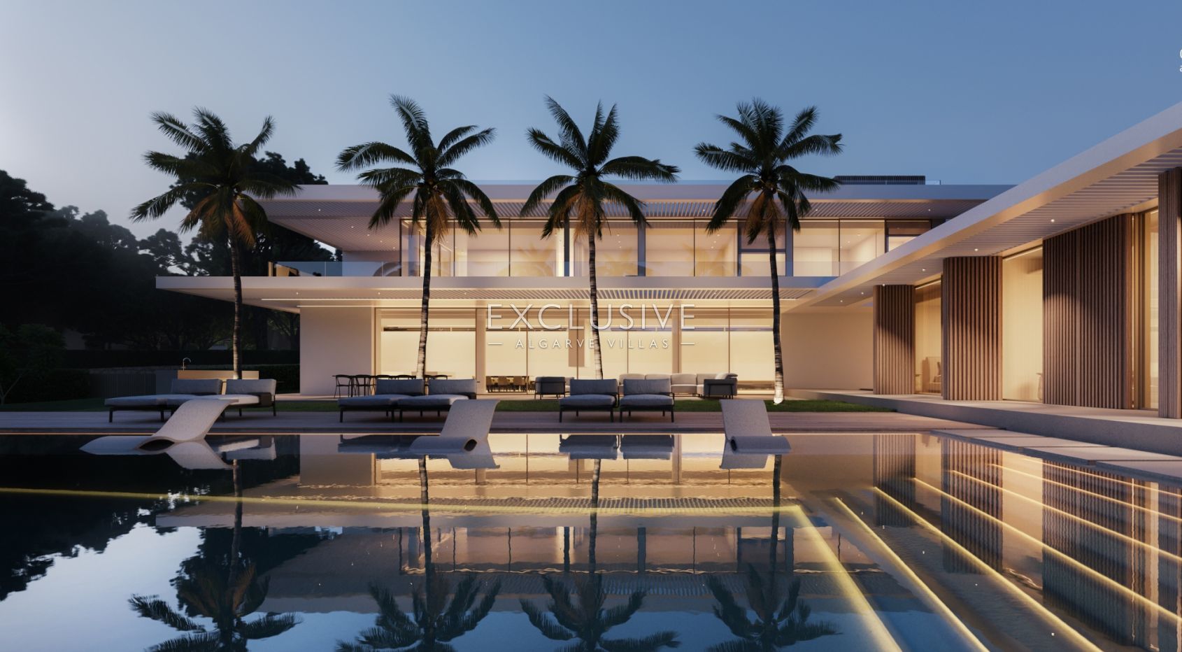 Superb luxury villa 6+2 bedrooms near Ancao beach in golden triangle Algarve