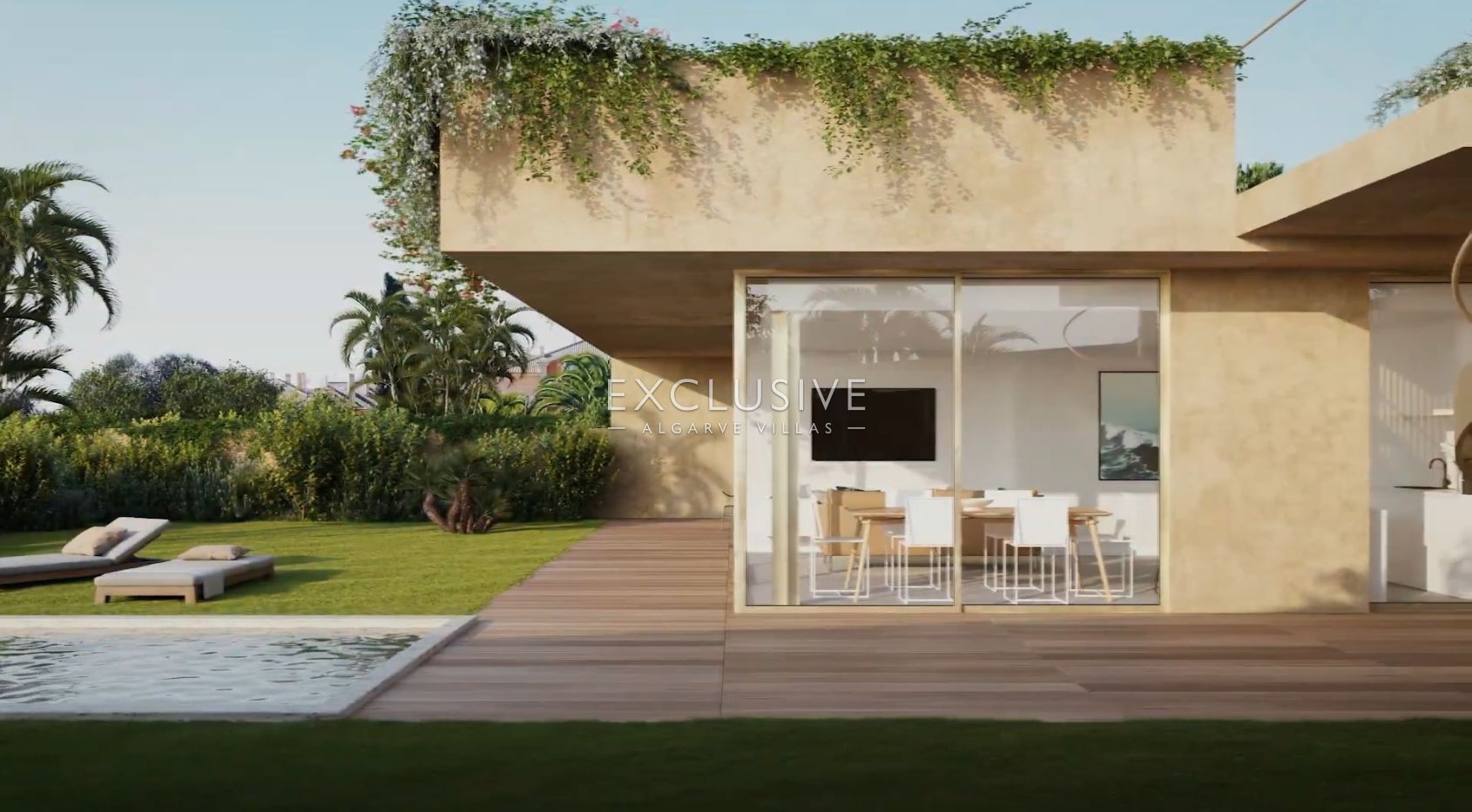 Maisons neuves de plain-pied à Praia da Luz, dans l'Algarve occidental