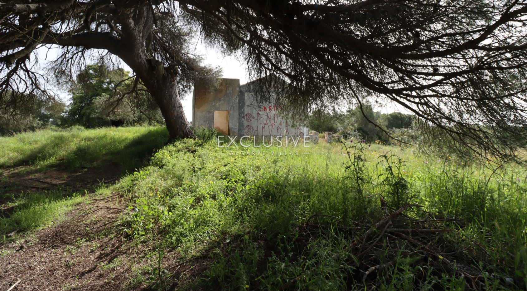 Groot bouwperceel met goedgekeurd project, Lagoa, Algarve