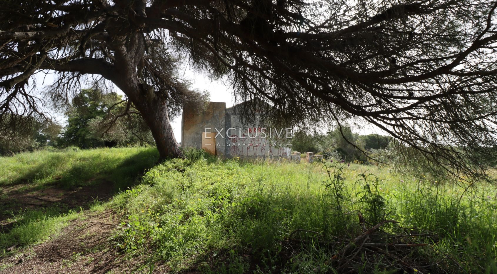Groot bouwperceel met goedgekeurd project, Lagoa, Algarve