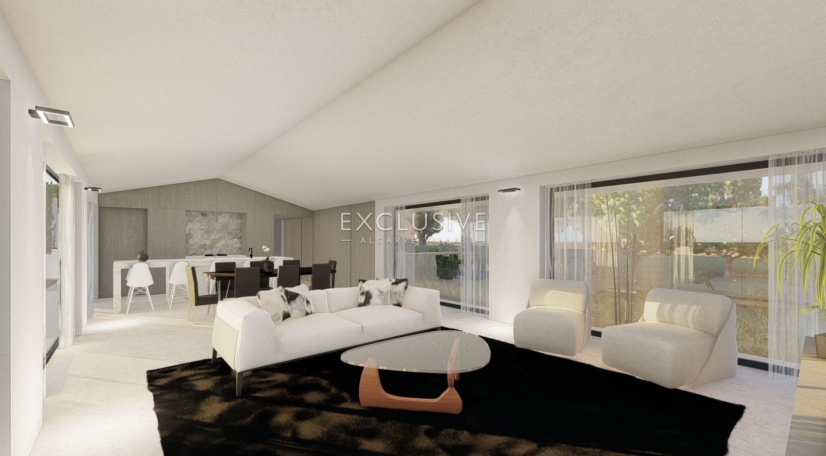 Groot bouwperceel met goedgekeurd project, Lagoa, Algarve