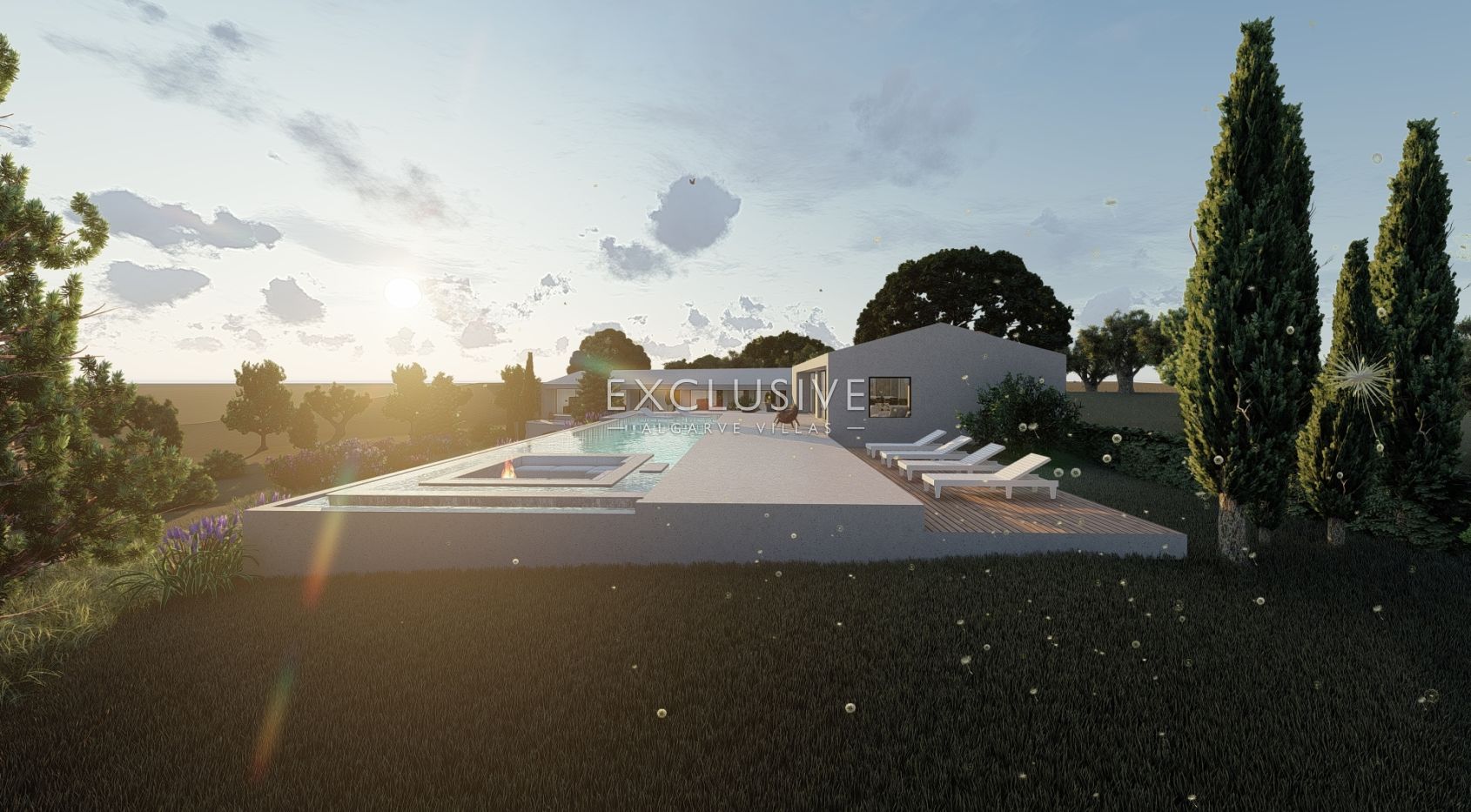 Groot bouwperceel met goedgekeurd project, Lagoa, Algarve