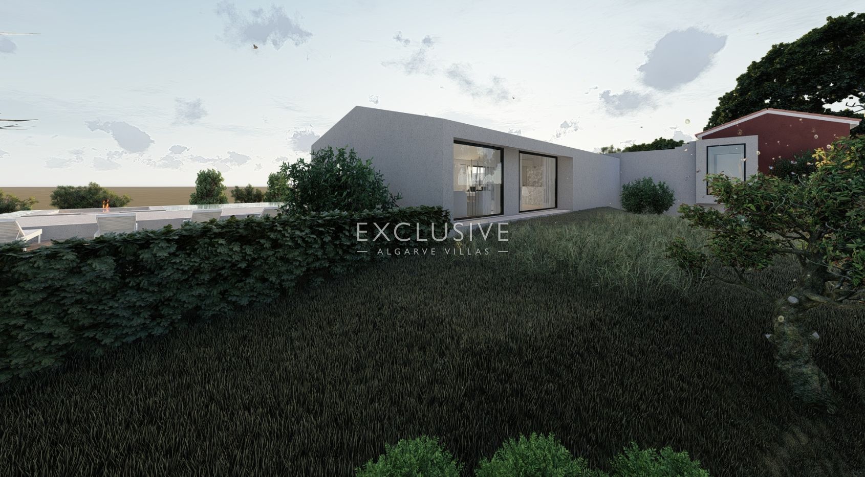 Groot bouwperceel met goedgekeurd project, Lagoa, Algarve