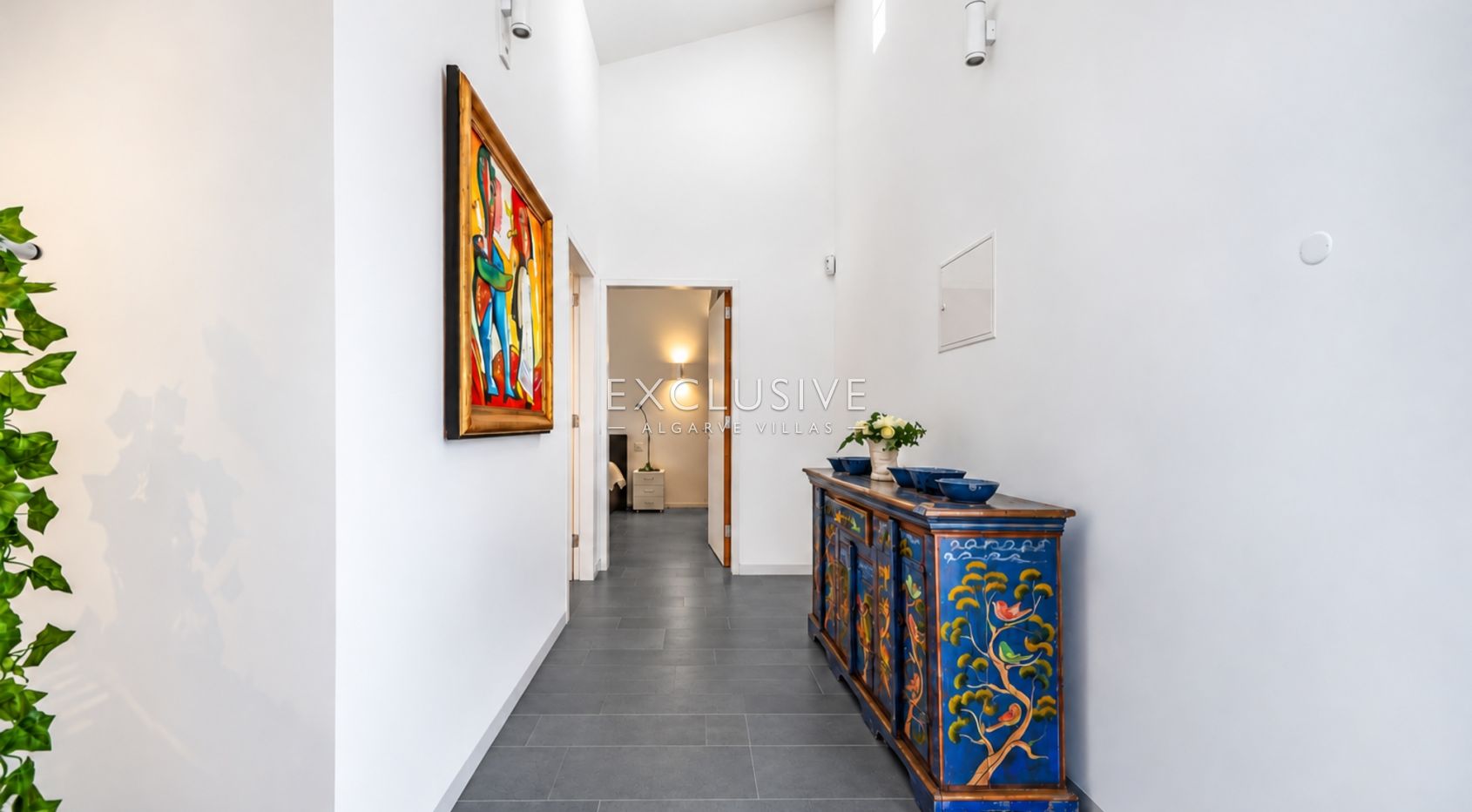 Design-Villa in Caramujeira mit Panoramablick auf die Küste