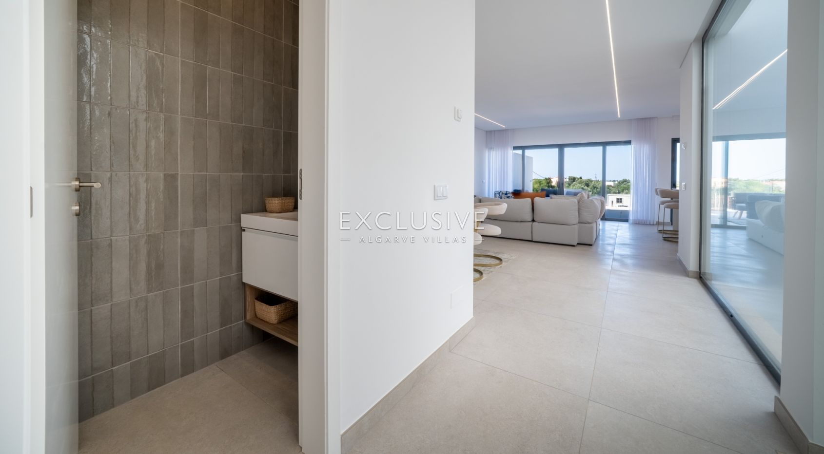 Modern Villa Luxury in Tranquil Almancil with Distant Sea Views, Algarve