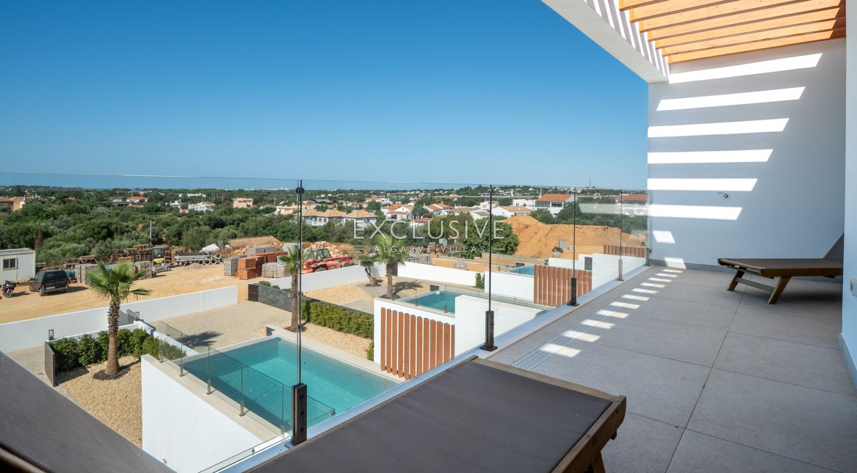 Modern Villa Luxury in Tranquil Almancil with Distant Sea Views, Algarve