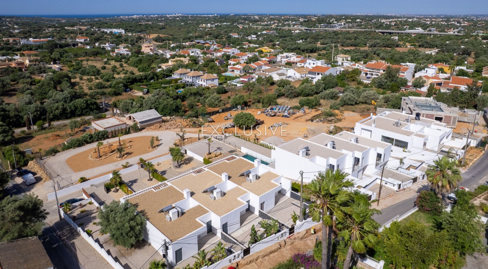 Modern Villa Luxury in Tranquil Almancil with Distant Sea Views, Algarve