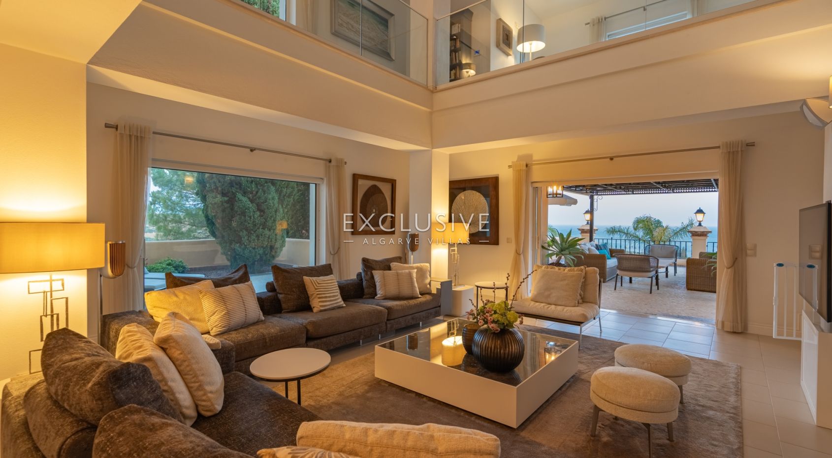 Exceptional Praia da Luz Villa with Breathtaking Ocean and Village Views, Algarve