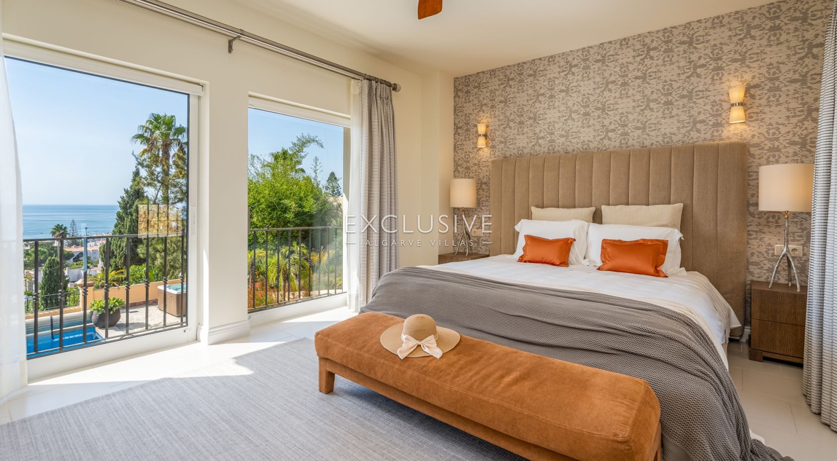 Exceptional Praia da Luz Villa with Breathtaking Ocean and Village Views, Algarve