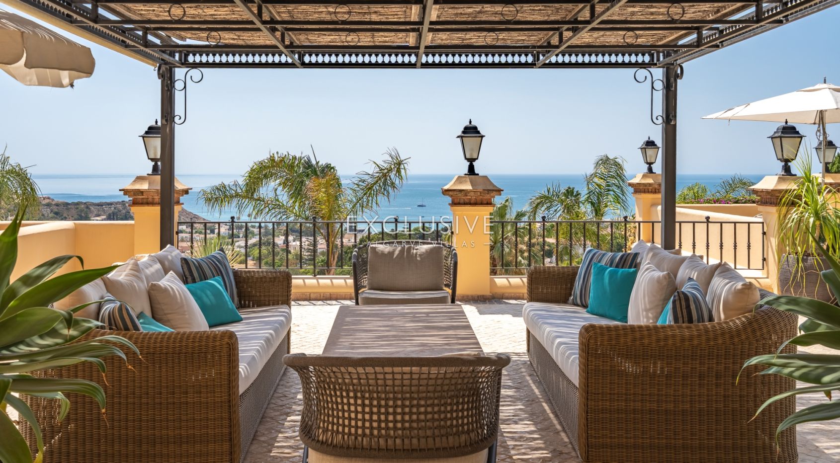 Exceptional Praia da Luz Villa with Breathtaking Ocean and Village Views, Algarve