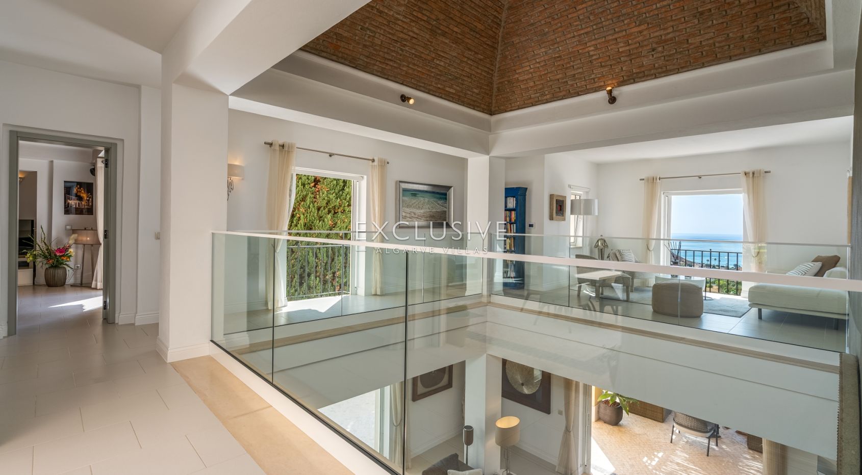Exceptional Praia da Luz Villa with Breathtaking Ocean and Village Views, Algarve