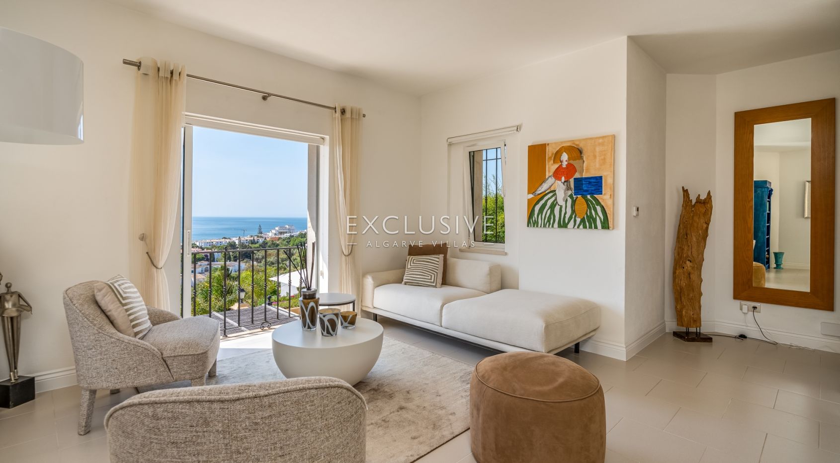 Exceptional Praia da Luz Villa with Breathtaking Ocean and Village Views, Algarve