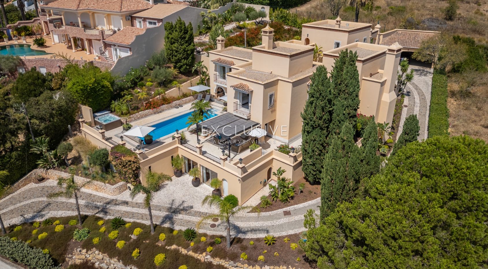 Exceptional Praia da Luz Villa with Breathtaking Ocean and Village Views, Algarve