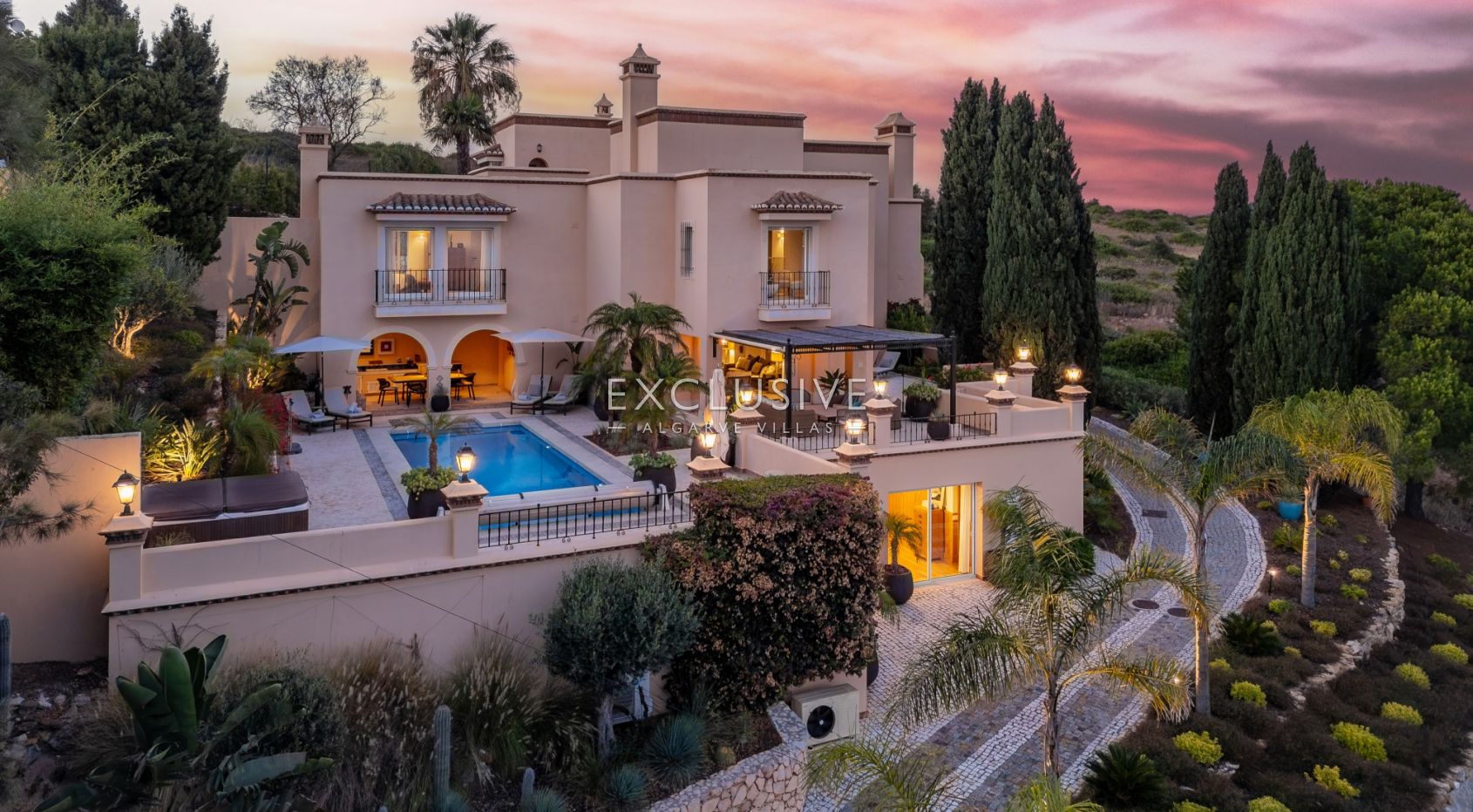 Exceptional Praia da Luz Villa with Breathtaking Ocean and Village Views, Algarve