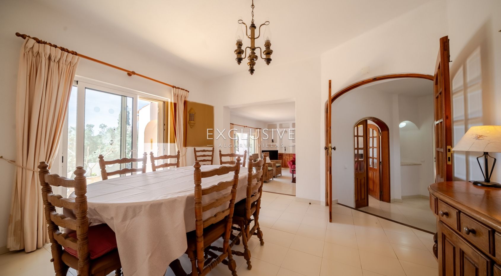 3 Schlafzimmer + separates 4. Schlafzimmer, Villa Carvoeiro, Pool und Meerblick in der