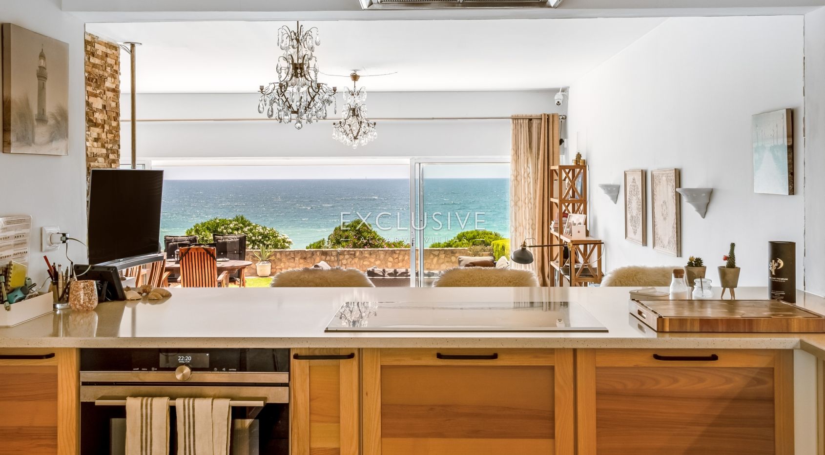 Doppelhaushälfte mit Meerblick in Praia da Luz