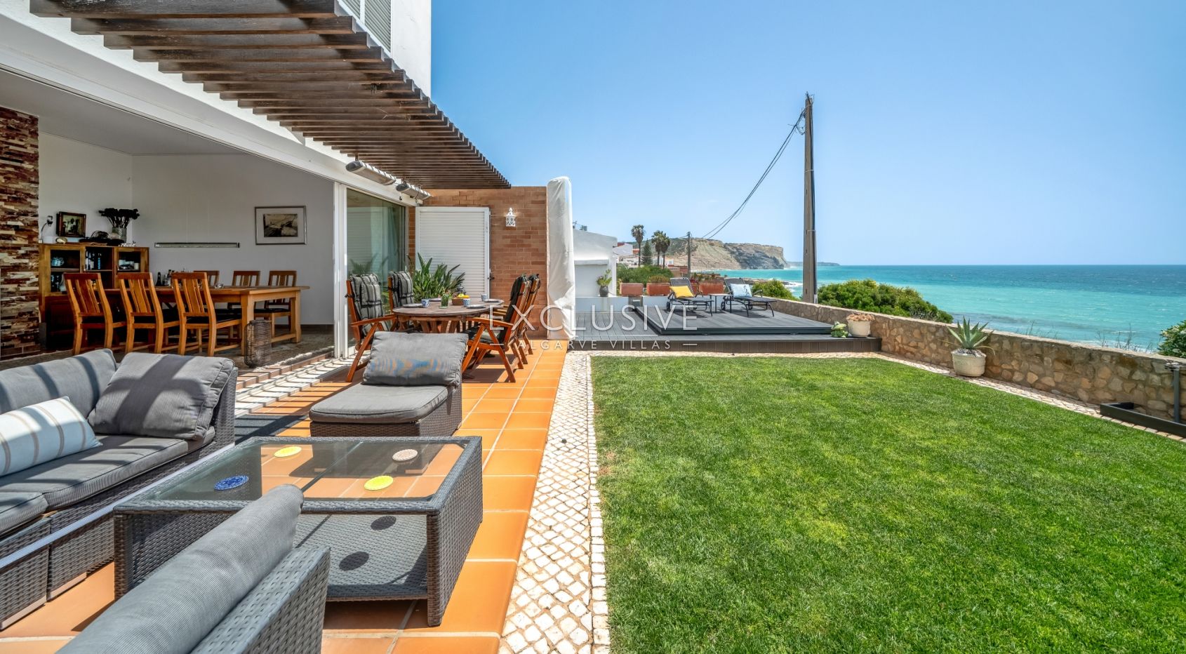 Doppelhaushälfte mit Meerblick in Praia da Luz