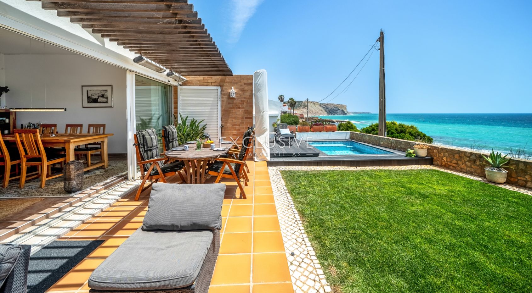 Doppelhaushälfte mit Meerblick in Praia da Luz