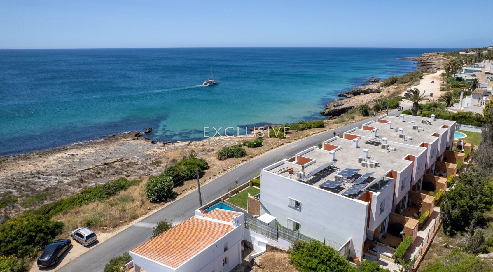 Doppelhaushälfte mit Meerblick in Praia da Luz