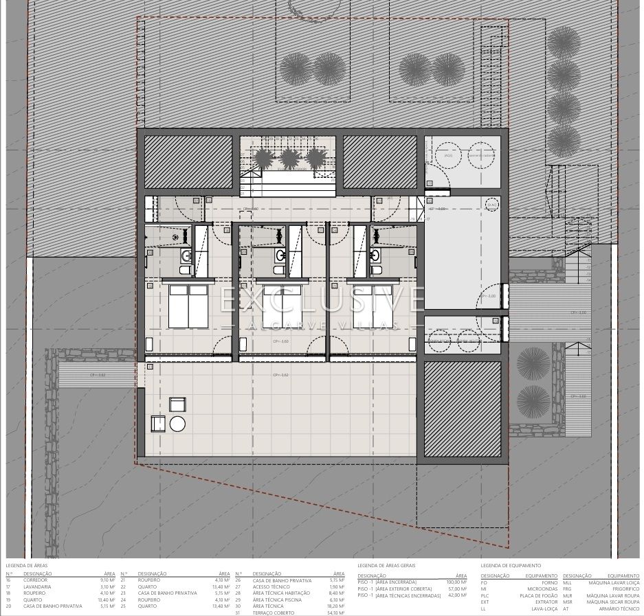 Projet de villa contemporaine clé en main avec vue sur l'océan à Praia da Luz, en Algarve