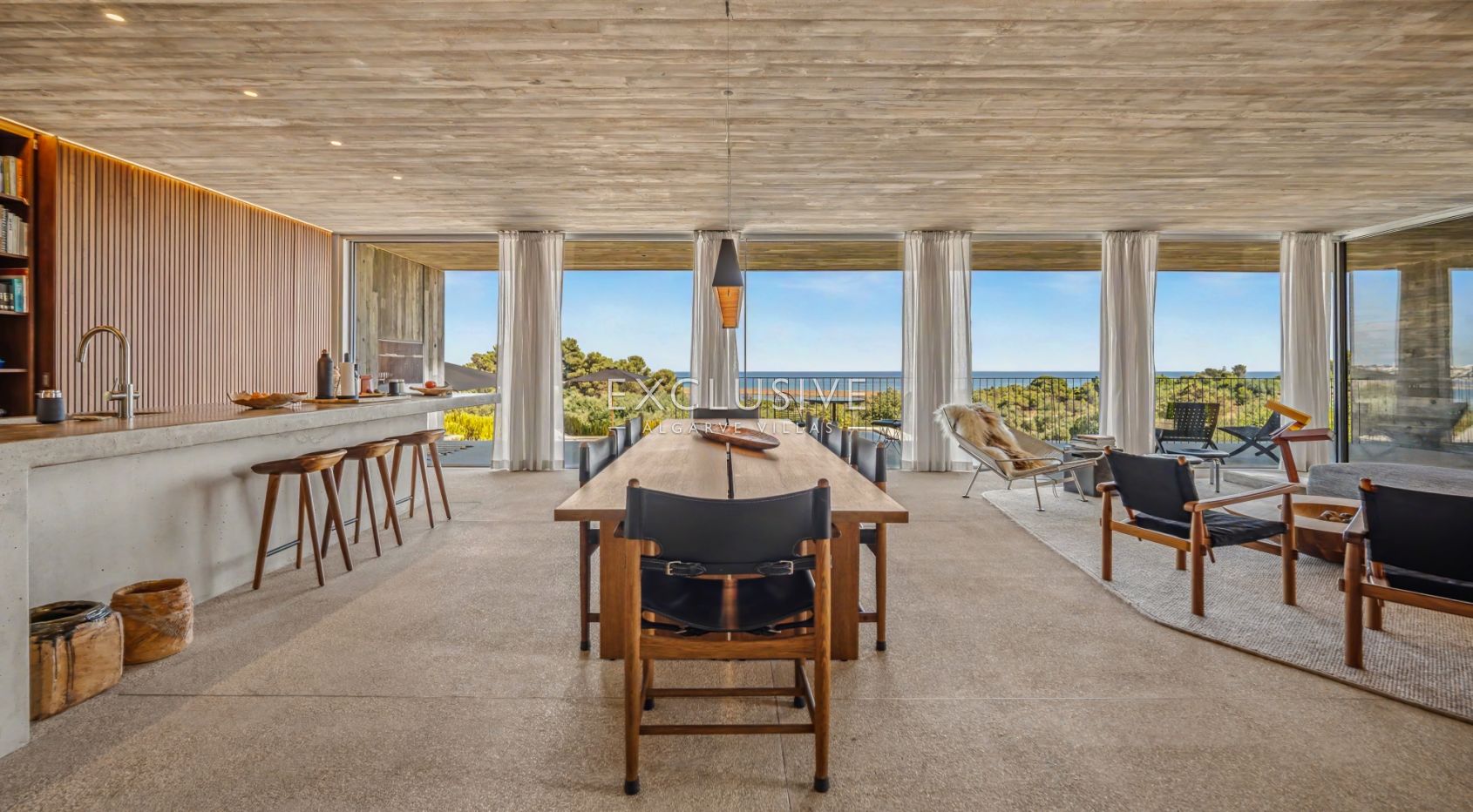 Moderne Villa mit 5 Schlafzimmern und Blick auf das Meer und den Golfplatz im Palmares Golf Resort