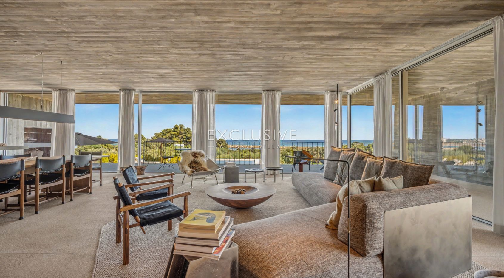 Moderne Villa mit 5 Schlafzimmern und Blick auf das Meer und den Golfplatz im Palmares Golf Resort
