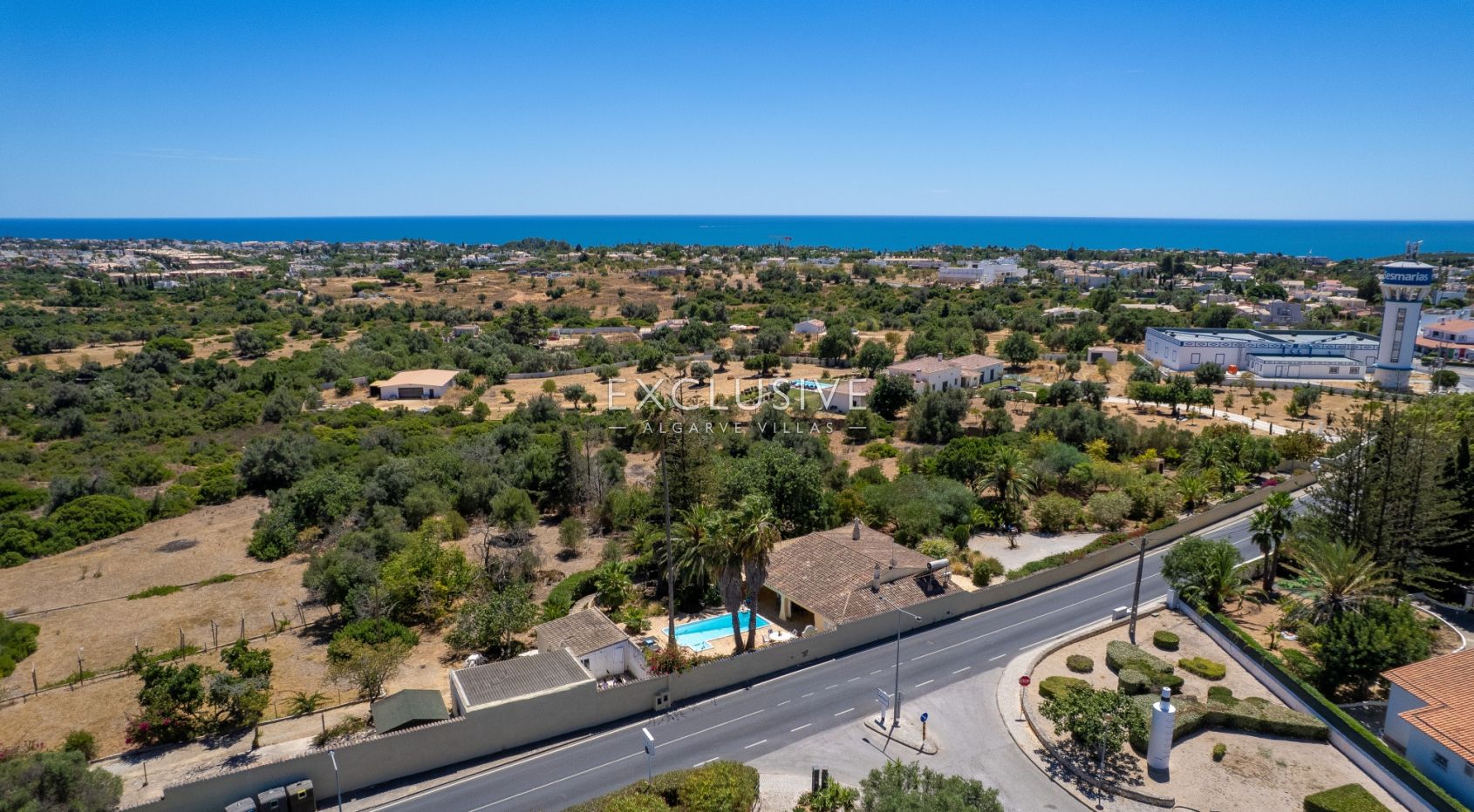 Charmante « quinta », piscine, vue sur la mer et vergers, Carvoeiro