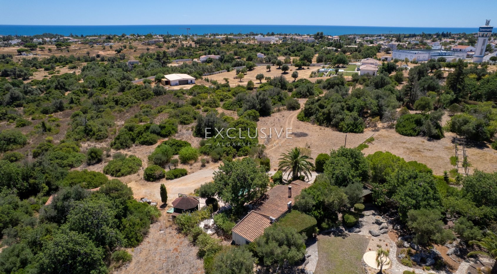 Quinta encantadora, piscina, vistas para o mar e pomares, Carvoeiro