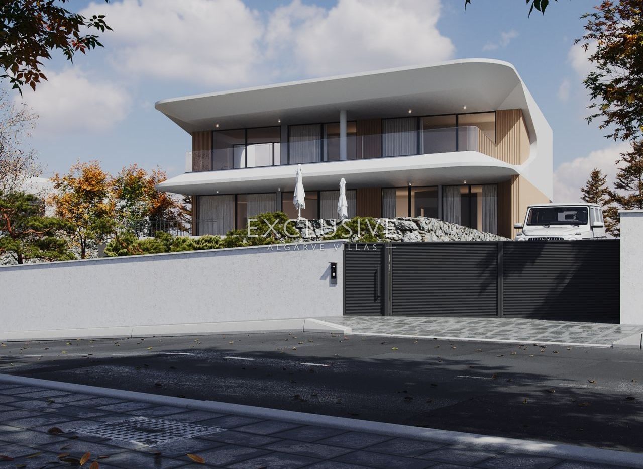 Moradia design moderno, com vistas para o Mar e para as Rochas Negras na Praia da Luz