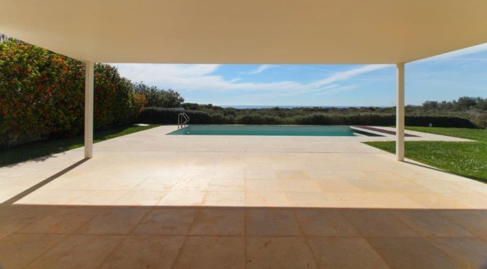 Unique luxury sea view Contemporary villa on front line plot in Burgau near Lagos, Algarve