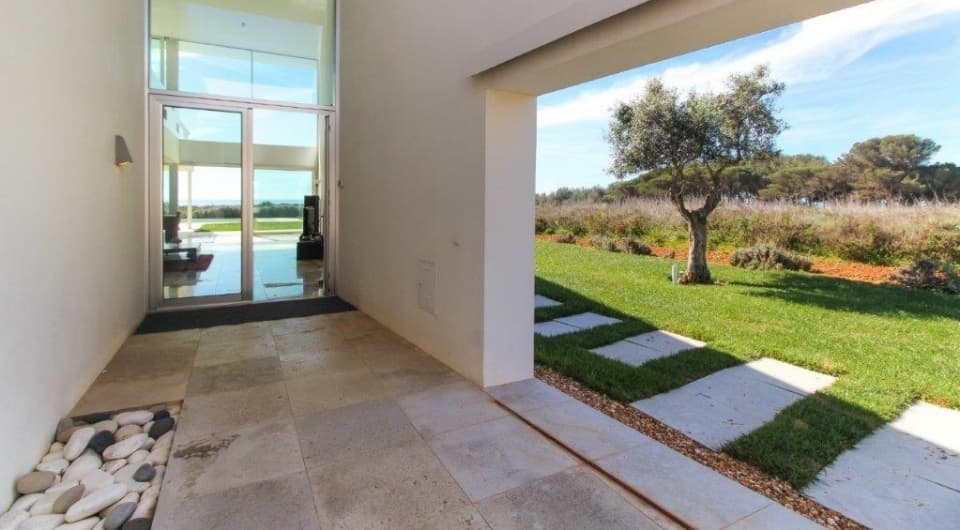 Unique luxury sea view Contemporary villa on front line plot in Burgau near Lagos, Algarve