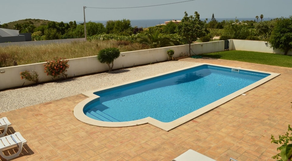 4 bedroom villa with sea views in Praia da Luz in West Algarve